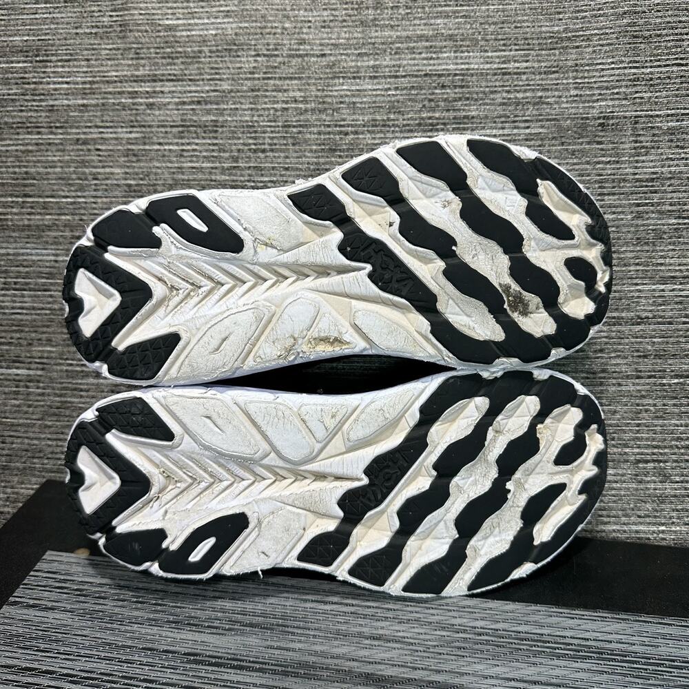 HOKA Clifton 8 Black White Road Running Shoes Sneakers 1119393 BWHT - Men's 11 - Picture 13 of 16